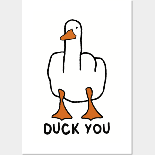 Duck you Posters and Art